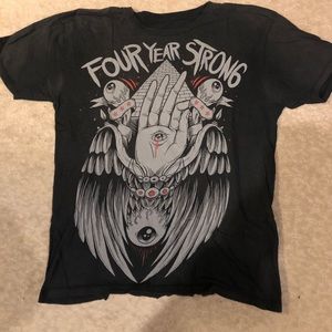 Four Year Strong tour shirt size large